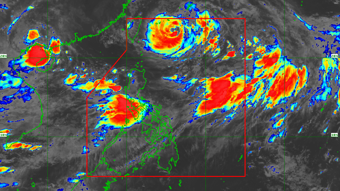 Typhoon Fabian slightly slows down. (Photo / Retrieved from Rappler)